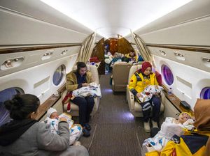 Jet Pribadi Erdogan Dipakai Evakuasi Bayi Korban Gempa Turki Jet Pribadi Erdogan Dipakai Evakuasi Bayi Korban Gempa Turki