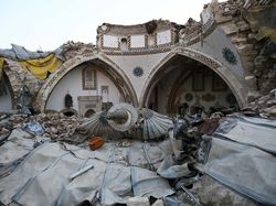 Sedih! Masjid Tertua Turki Hancur Diguncang Gempa