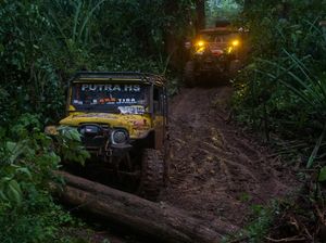 Seru! Jelajah Alas Roban dengan Mobil Offroad