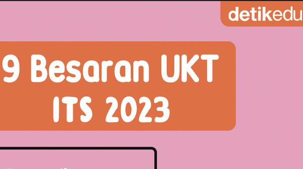 Infografis: 9 Besaran UKT ITS 2023