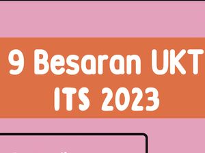 Infografis: 9 Besaran UKT ITS 2023