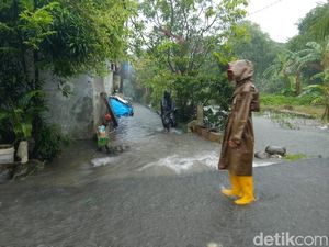 Makassar Diguyur Hujan Lebat, 27 RT di Kecamatan Tallo Terendam Banjir