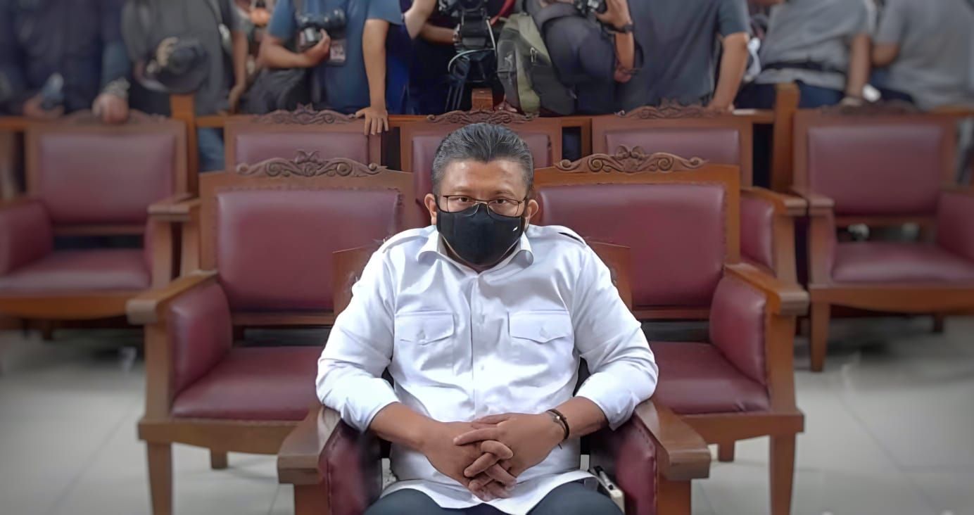 Eks Kadiv Propam Polri Ferdy Sambo saat menjalani sidang vonis terkait pembunuhan Brigadir N Yosua Hutabarat (dok Istimewa)