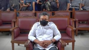 Potret Wajah Ferdy Sambo Saat Dijatuhi Vonis Hukuman Mati