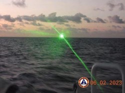 Filipina Tuduh China Sorotkan Laser ke Kapalnya di Laut China Selatan