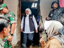 Gubernur Khofifah Minta Warga Terdampak Banjir Bandang Ijen Bondowoso Segera Direlokasi