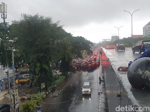 BPBD: Lalin Macet Parah Imbas Banjir Makassar Rendam Seluruh Kota