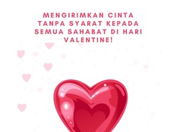75 Kata-kata Valentine untuk Sahabat, Penuh Kasih Sayang dan Harapan