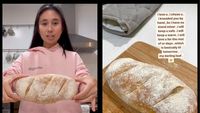 Keren! Penyanyi NIKI Sukses Bikin Roti Baguette Sendiri