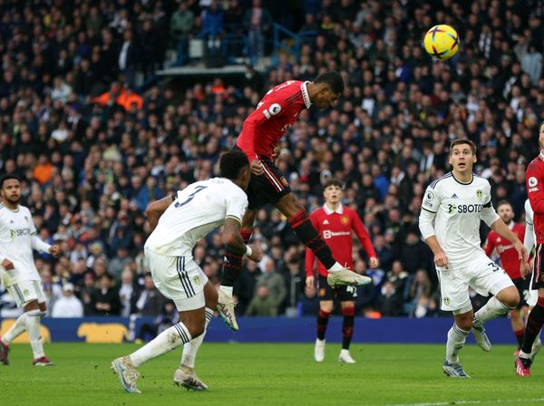 Leeds Vs MU: Foto-foto Gol Setan Merah
