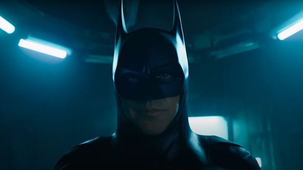Michael Keaton sebagai Batman di film The Flash