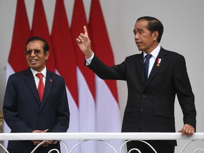 Momen Presiden Jokowi Sambut Kunjungan PM Timor Leste di Istana Bogor
