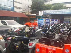 6 Hari Operasi Keselamatan di Makassar, 222 Motor Ditindak-Disita