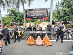 Licin, Pasutri Ini Tertangkap Setelah 30 Kali Maling Motor di Kota Kediri