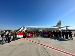 Personel SAR hingga 11 Ton Bantuan RI untuk Korban Gempa Tiba di Turki