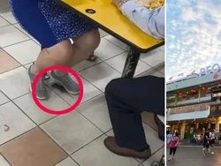 Ada Tikus Berkeliaran di Foodcourt Ini, Ganggu Pengunjung Makan