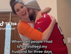 Wanita Ini Menyusui Suaminya Saat Liburan, Begini Pengakuannya