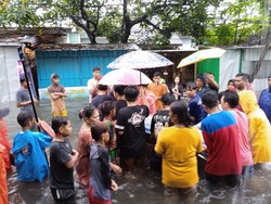 Pilu IRT di Makassar Meninggal Dunia karena Terpeleset saat Banjir