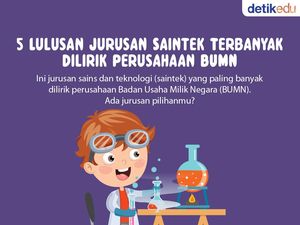 Infografis: 5 Lulusan Jurusan Saintek Terbanyak Dilirik BUMN Infografis: 5 Lulusan Jurusan Saintek Terbanyak Dilirik BUMN