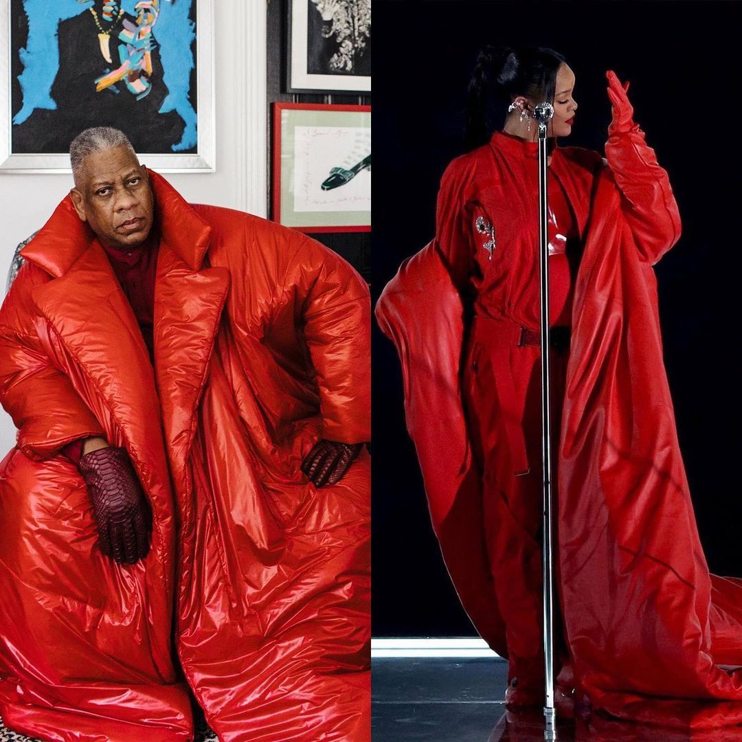 Andre Leon Talley dan Rihanna
