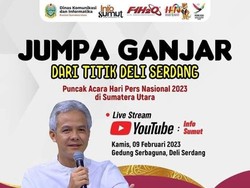 Saat HPN, Pemprov Sumut Bikin Acara Temu Ganjar