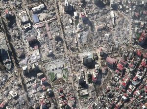 Foto Satelit Wilayah Turki yang Hancur Diguncang Gempa