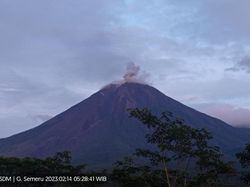 Detik-detik Semeru Erupsi Pagi Ini, Letusan Setinggi 800 Meter