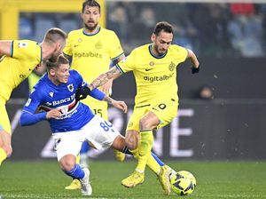 Sampdoria Vs Inter: Si Ular Tertahan 0-0