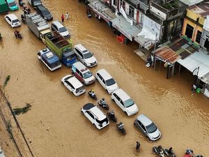 Banjir Rendam 7 Kecamatan di Pangkep, 80 Orang Mengungsi