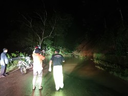 Tebing Longsor Saat Hujan Deras Tutup Jalur Pacitan-Ponorogo