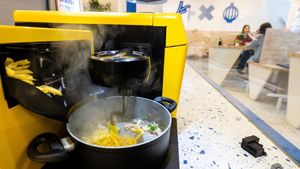 Mencicipi Masakan Bikinan Robot di Restoran Kroasia