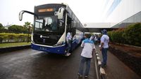 Potret Bus Listrik Karya Anak Bangsa untuk Tekan Emisi Karbon