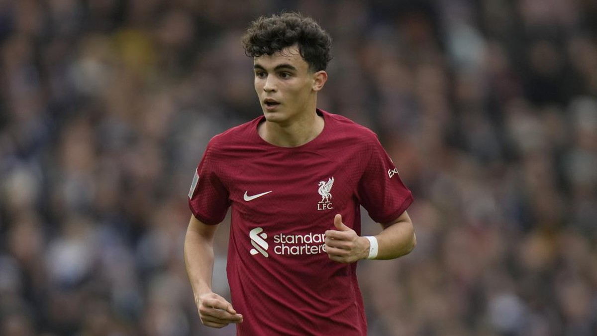 Stefan Bajcetic tampil gemilang kala Liverpool kalahkan Everton. (Foto: AP/Alastair Grant)