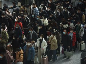 Suasana Arus Balik Festival Musim Semi di China, Padat Merayap! Suasana Arus Balik Festival Musim Semi di China, Padat Merayap!
