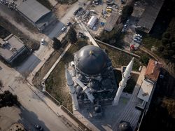 Potret 3 Menara Masjid Haci Rahma Ipek di Turki Roboh Imbas Gempa