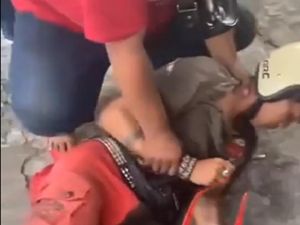 Viral Warga Tangkap Dua Jambret di Canggu