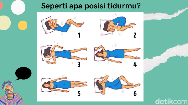 Tes Kepribadian Seru-seruan Lewat Posisi Tidur, Kamu yang Mana?