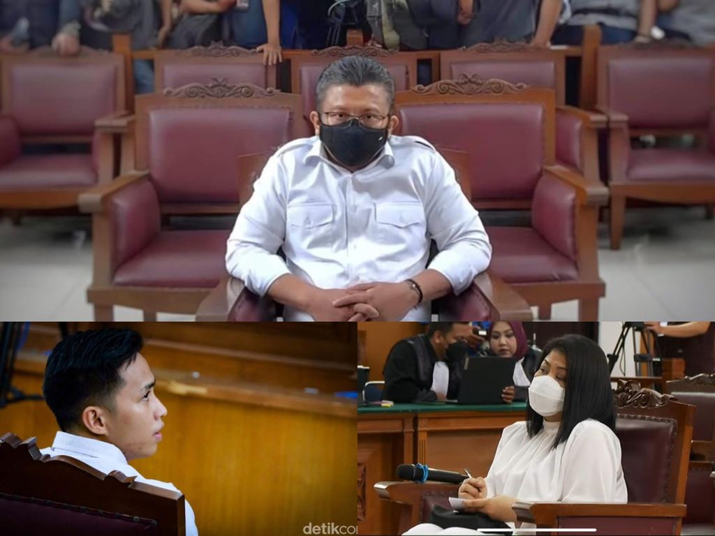 Ferdy Sambo, Richard Eliezer dan Putri Candrawathi (Dok. Kolase detikcom)