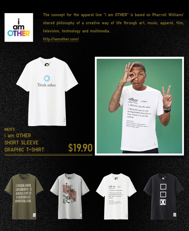 Uniqlo UT x Pharrell Williams 