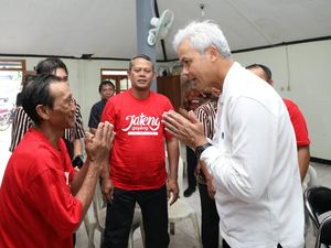 Diresmikan Ganjar, Embung Subari Pasok Air untuk 35 Ha Lahan Pertanian