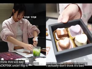 Jennie BLACKPINK Rayakan Valentine, Bikin Cokelat Bentuk Hati Jennie BLACKPINK Rayakan Valentine, Bikin Cokelat Bentuk Hati