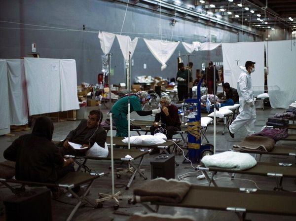 Kapal Perang Jadi Rumah Sakit Darurat Korban Gempa Turki