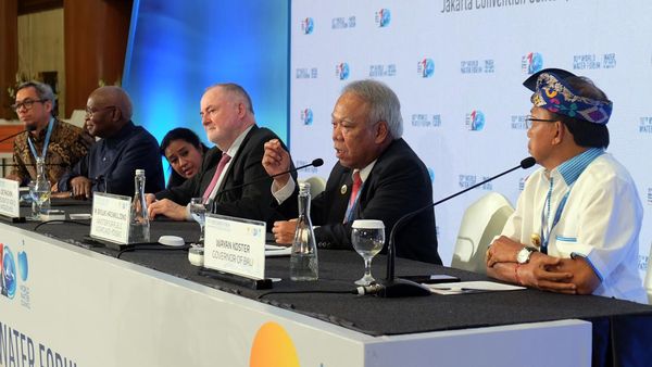 Momen Menteri Basuki Kumpul Bareng Delegasi World Water Forum di Jakarta