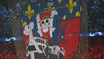 Gomu-gomu Luffy One Piece di Laga PSG Vs Bayern