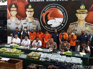 Polda Metro Gagalkan Peredaran Gelap Sabu Senilai Rp 164,9 M di Sumut