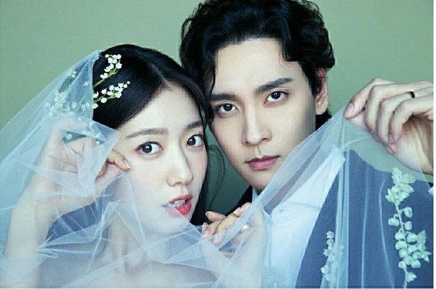 Potret pernikahan Park Shin Hye dan Choi Tae Joon