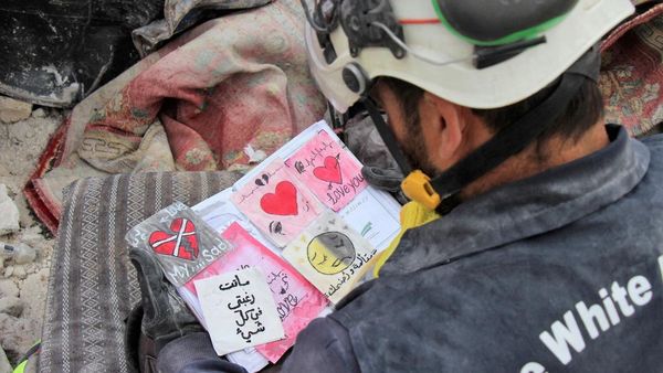 Potret Buku Harian Korban Gempa Suriah yang Bikin Pilu