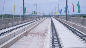 Progres Kereta Cepat Terkini: Landasan Tempat Rel Bertumpu Rampung