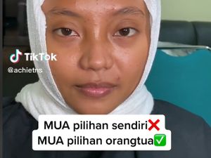 Viral Pengantin Dirias MUA Pilihan Orang Tua, Hasilnya Jadi Begini