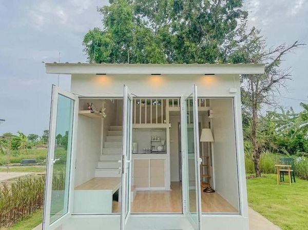 8 Potret Rumah Mungil di Tengah Sawah, Dalamnya Estetik Bikin Terpukau